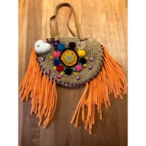 Capazo Fibras Orange